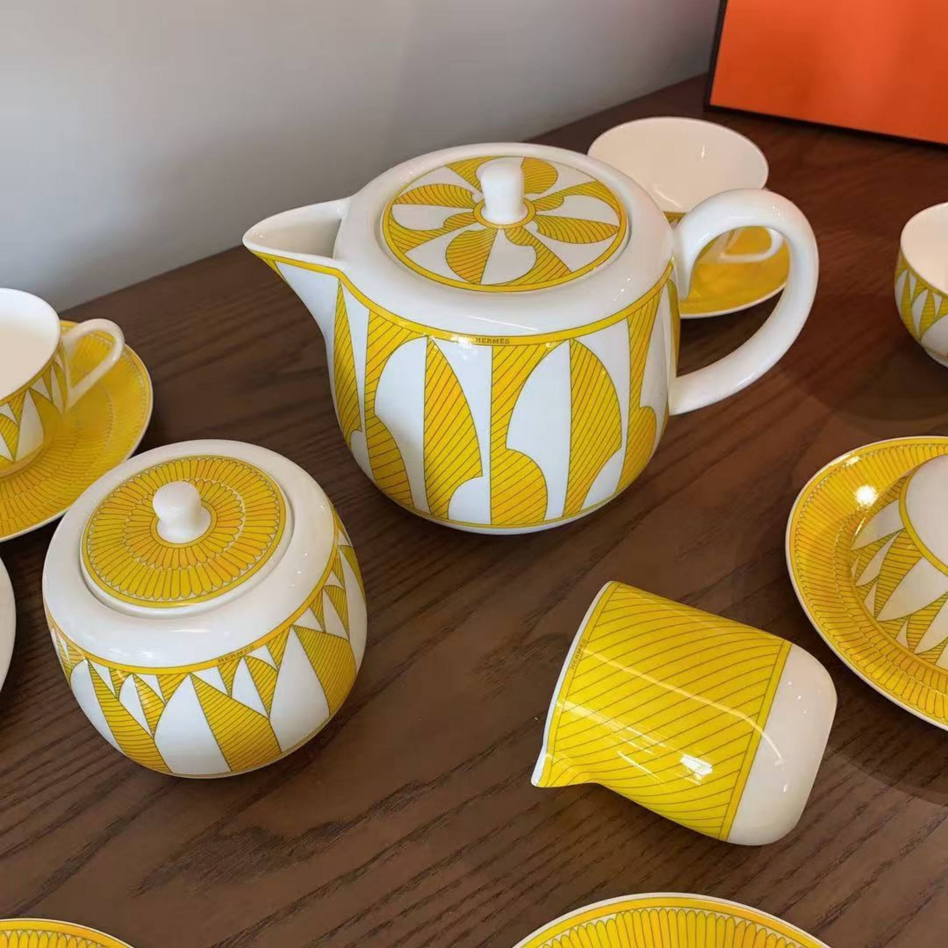 Soleil D’Hermès Series Tea Set (15)