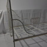 Forged iron bed