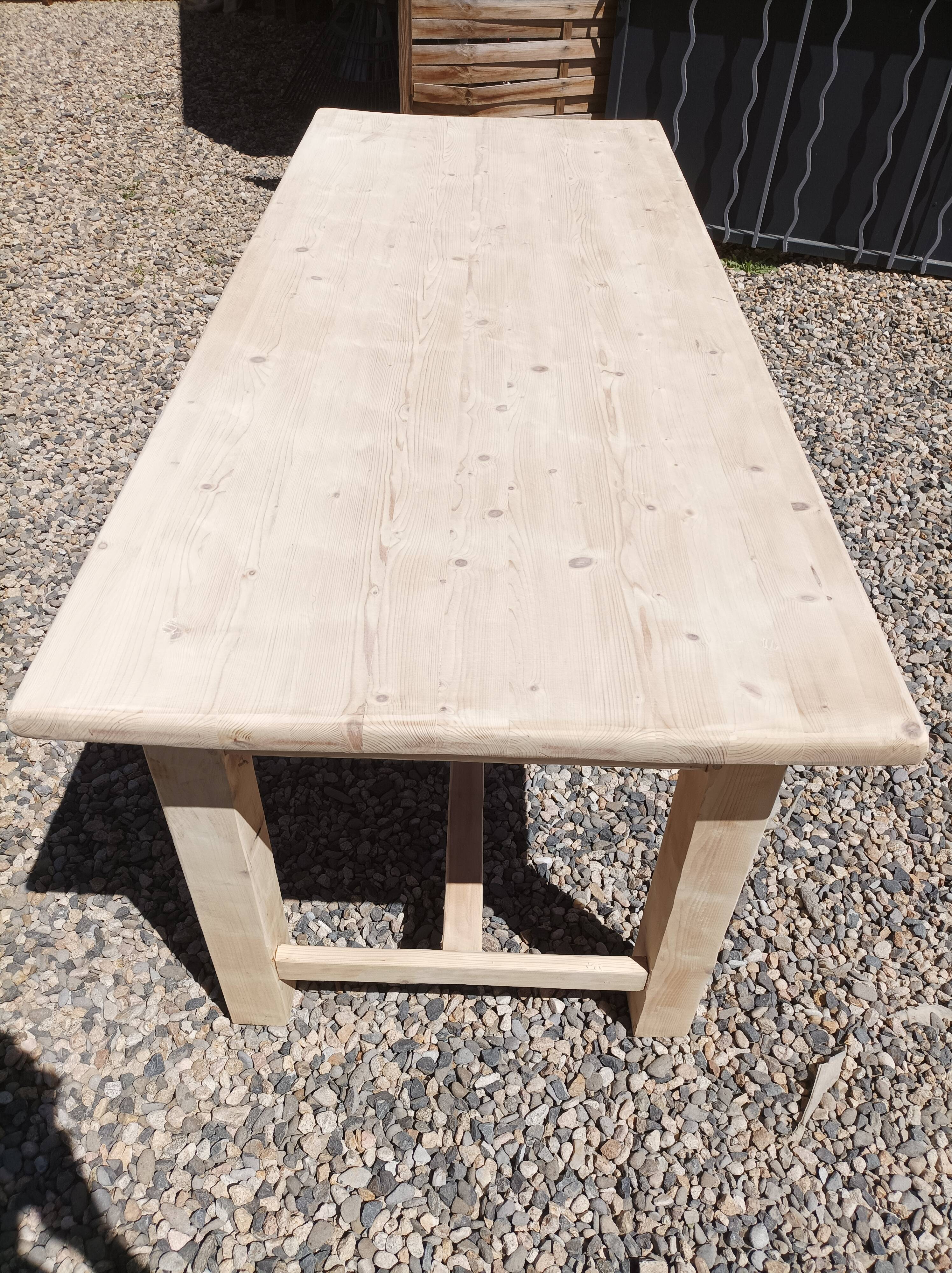 Fir farmhouse table