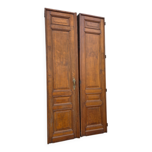 Paire portes séparation