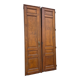 Paire de portes de séparation anciennes