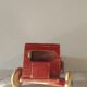 Old wooden toy van car