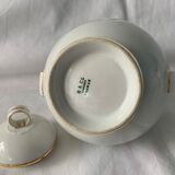 Service of 39 cups cups under pourer cups milk pot and sugar bernardaud porcelain Limoges
