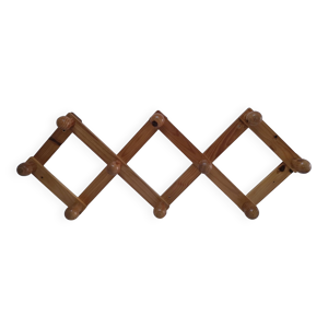 Portemanteau accordéon - pin massif
