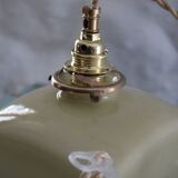 Draped opaline suspension