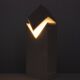 v.d.Made Modern Table Lamp, Hand-Crafted Synthetic, Netherlands, 1980s