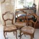 3 Louis Philippe style chairs