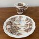 ENGLAND porcelain cup and saucer