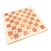 Beech wood chess board, new, with pieces in original box