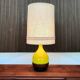 Large glazed ceramic art table lamp from Aro, West-Germany, 1960s