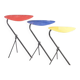 Nesting tables by Michel Buffet model “Knot” modernist French design.