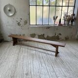 2.5m XL pine farm bench