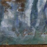 Painting on canvas, portrait of a woman, signed and dated 1926