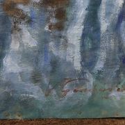 Painting on canvas, portrait of a woman, signed and dated 1926