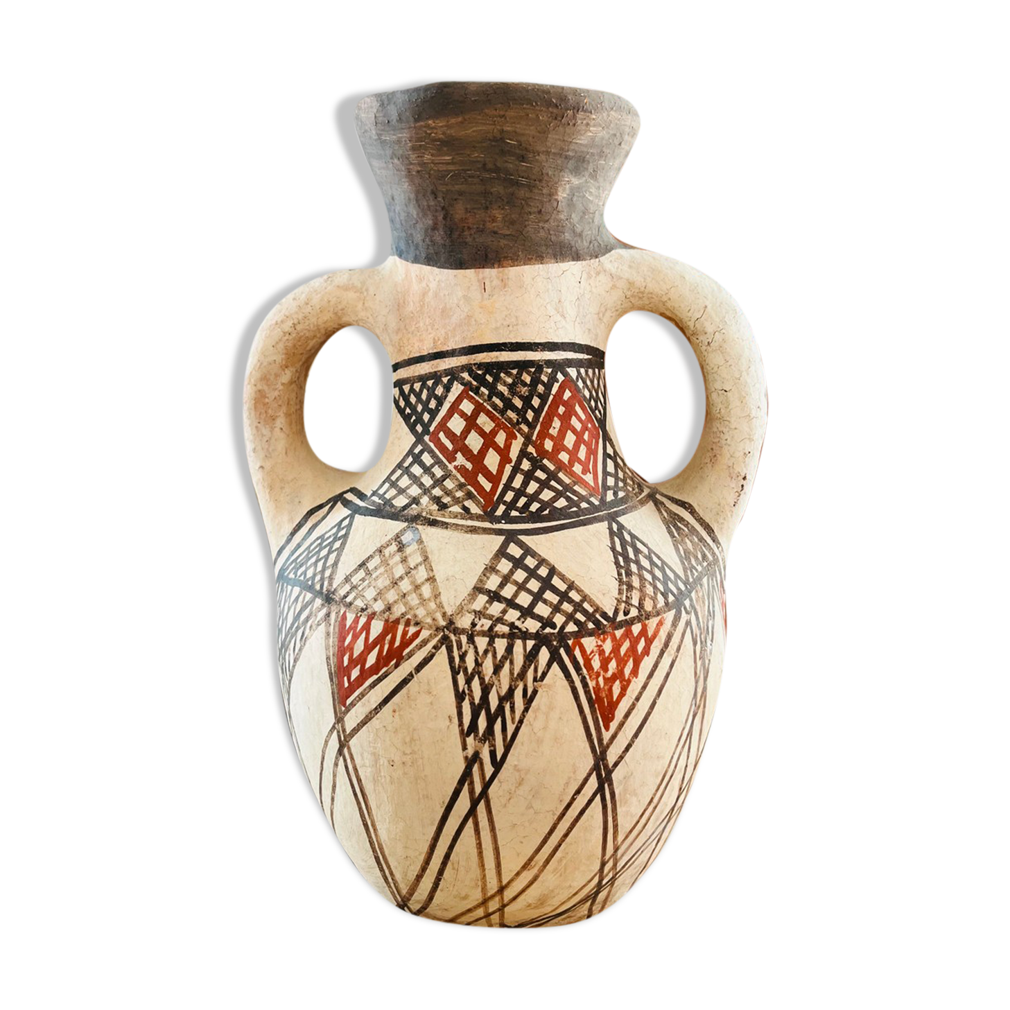 Moroccan terracotta jar