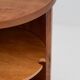 Architectural Teak Cabinet with Sculptural Legs 1970s