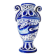 Vase en céramique du Portugal avec poisson mythologique