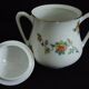 Limoges sugar bowl Michelaud freres exotic bird motif “indiana”