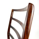 Set of 6 Niels Møller Model No 82 Chairs in Rosewood & Leather Denmark 60’s
