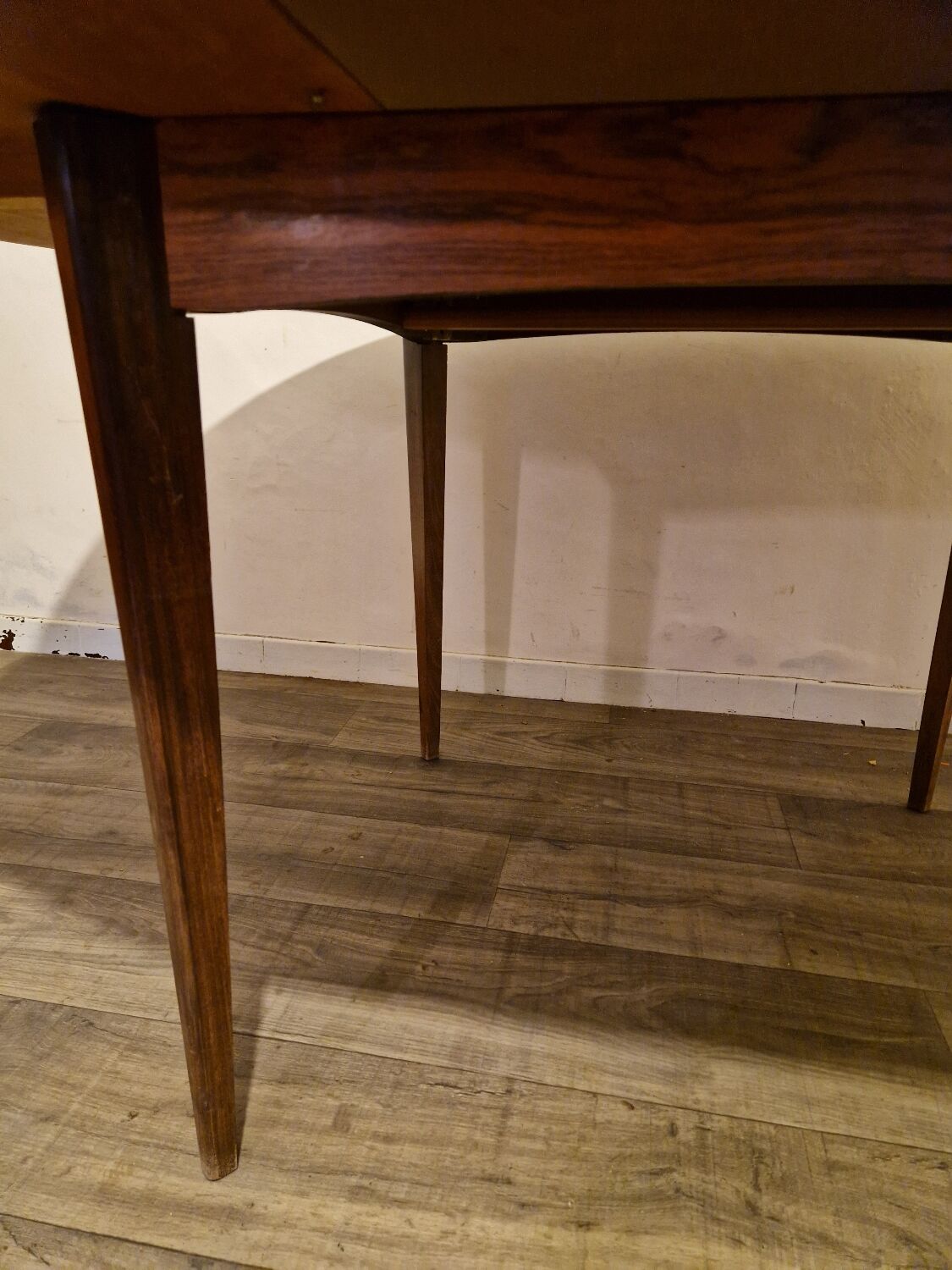 Scandinavian rosewood dining table