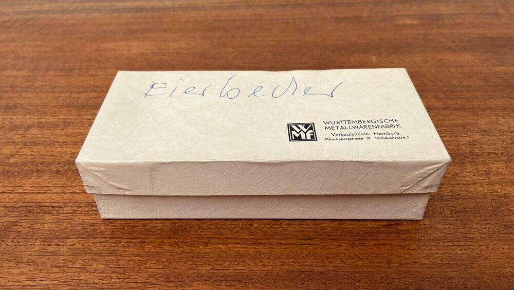 Mid-Century Cromargan Egg Cups by WMF, 1960s, set of 6