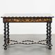 Antique 19th-Century Dutch Marquetry Table