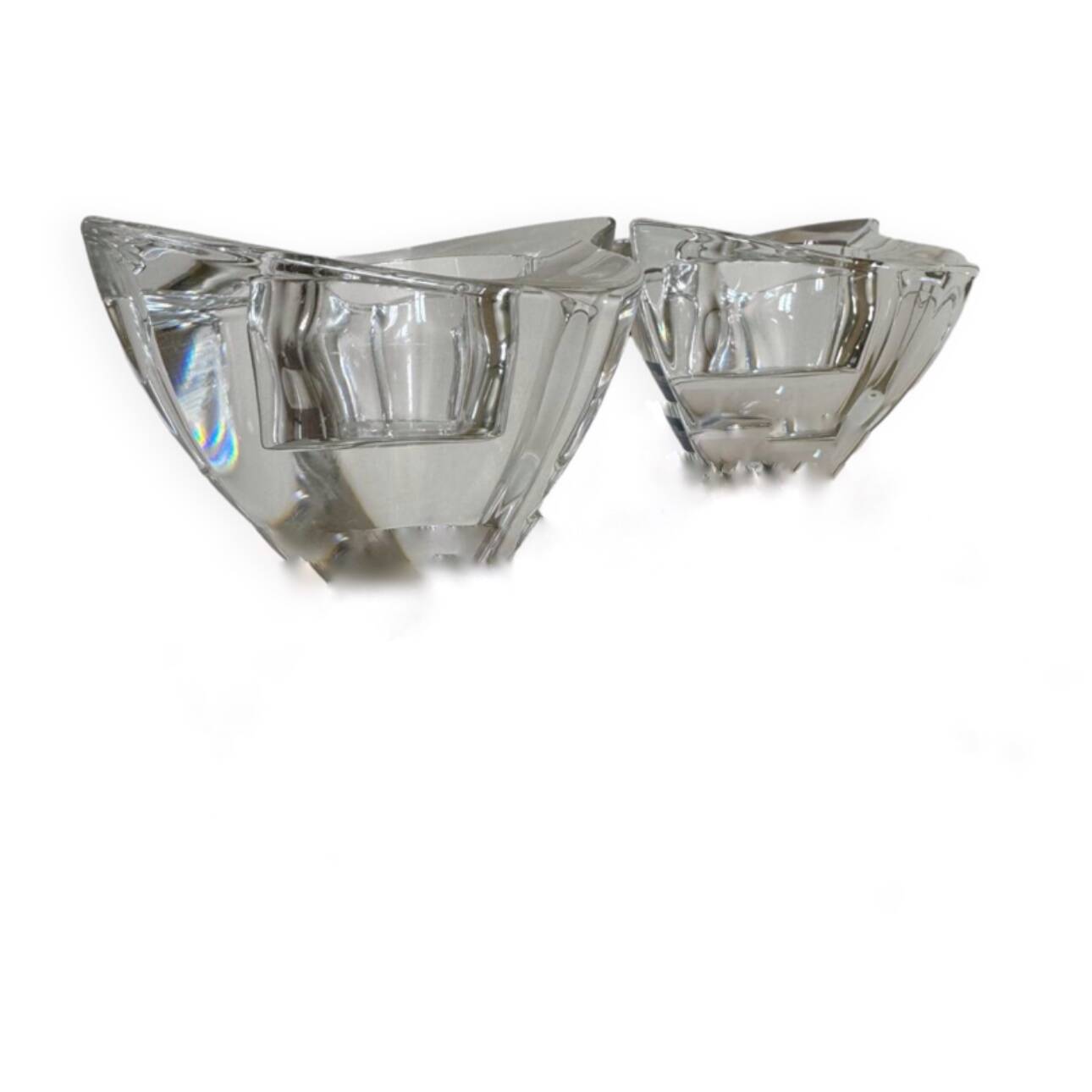 Villeroy & Boch crystal tealight holders