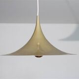 Semi pendulum pendant lamp by Thorup and Bonderup in brass