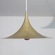 Semi pendulum pendant lamp by Thorup and Bonderup in brass