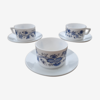 Lot de 3 tasses Arcopal