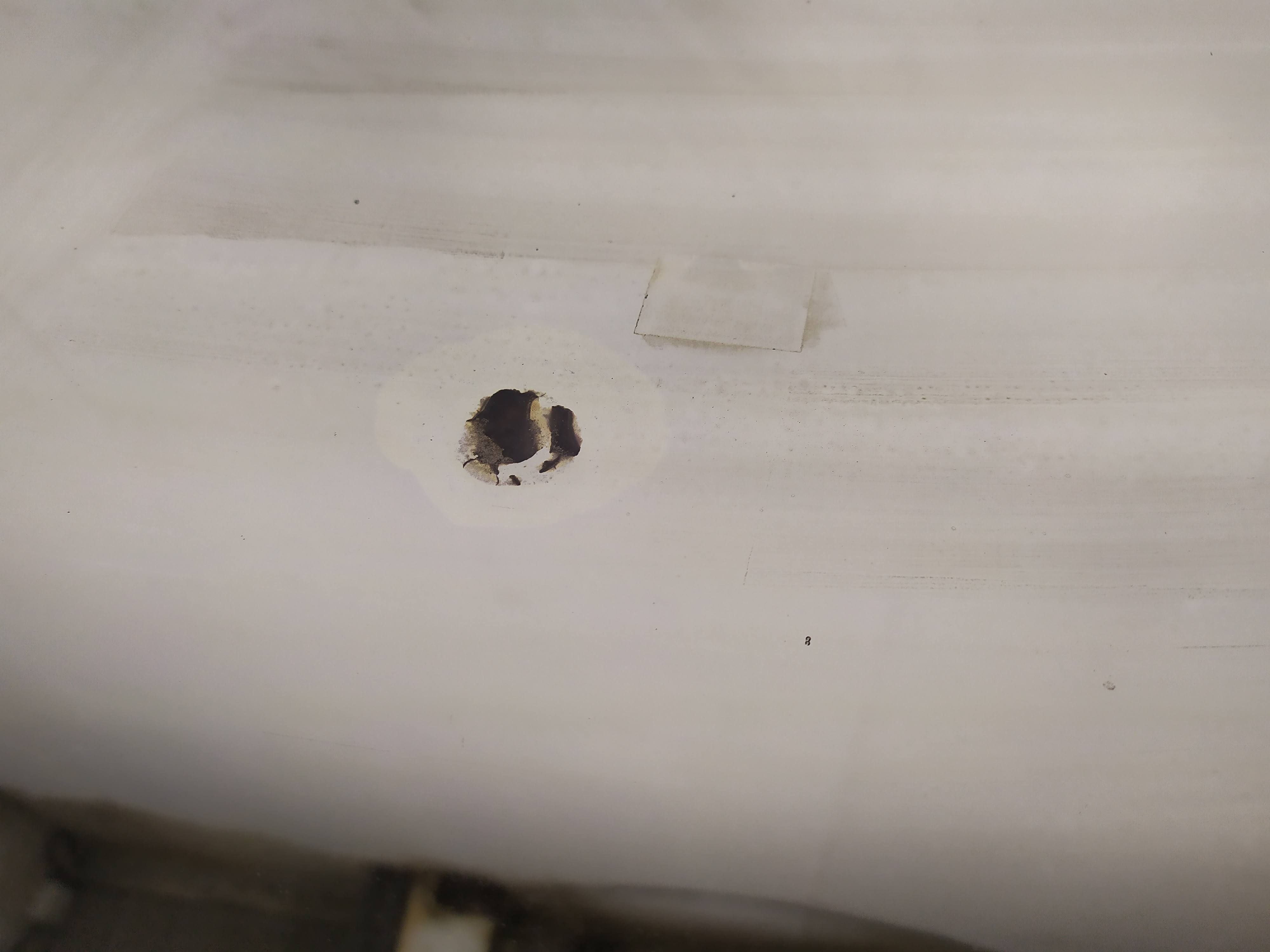 Black Louis Philippe mirror 68x95cm