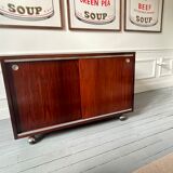 Storage box on wheels Georges Nelson by mobilier international