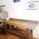 Restored carpenter workbench