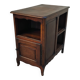 Vintage solid wood bedside sofa end