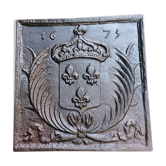 Fireplace plate