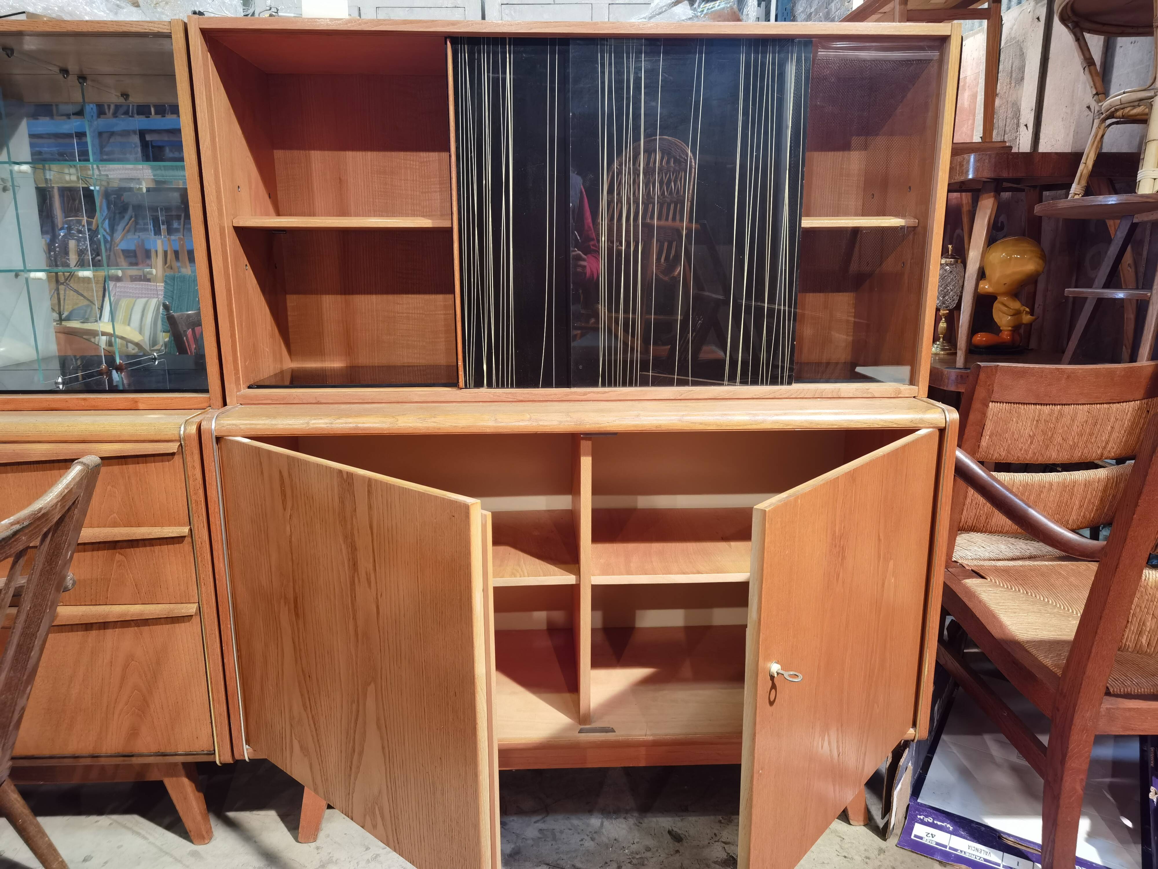 Buffet Haut Bohumil Landsman And Hubert Nepozitek for Jitona Sobeslav