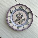 Hand painted plate.