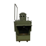 Lampe signalisation militaire à pétrole