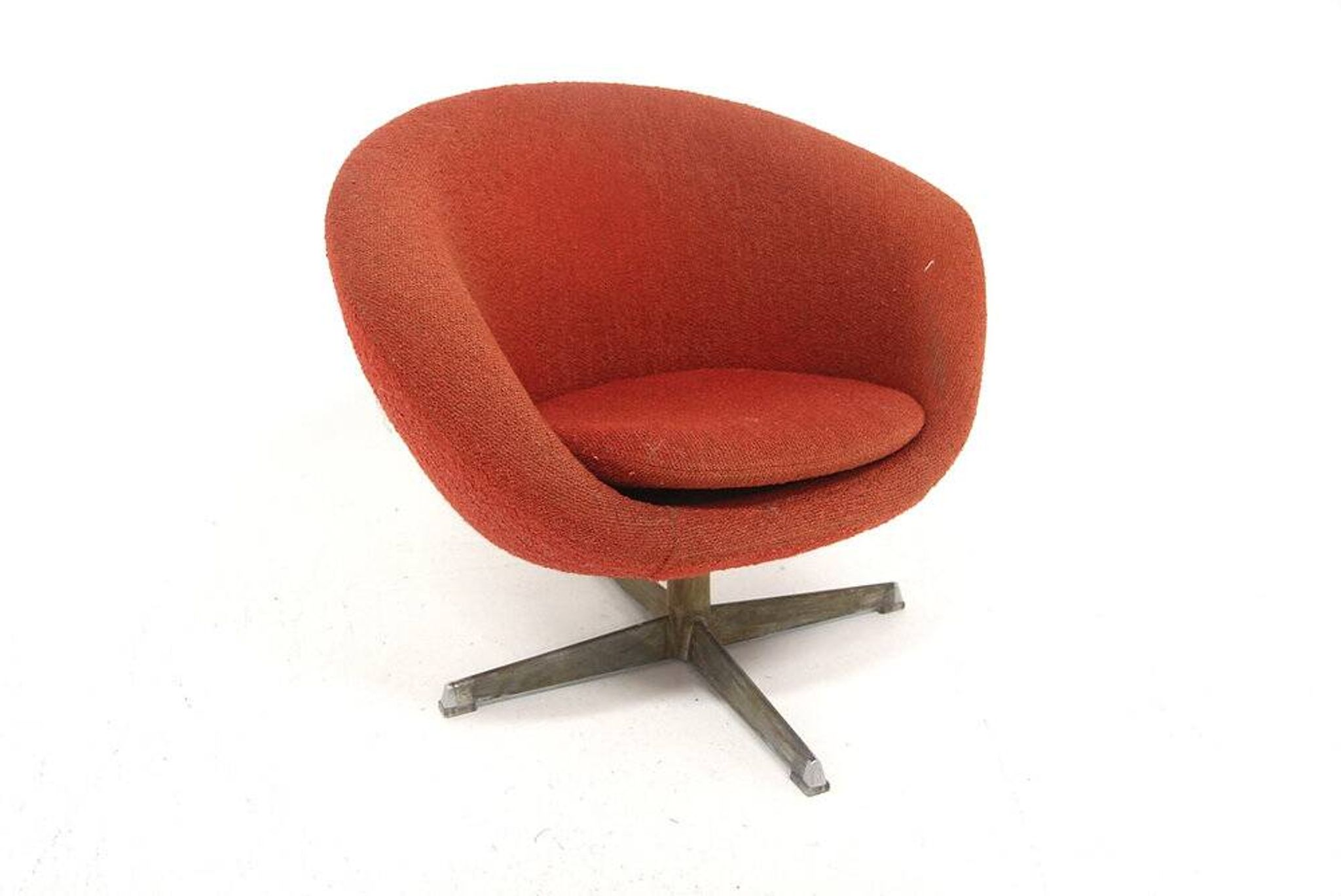 Scandinavian swivel armchair, Sweden, 1960