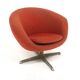 Scandinavian swivel armchair, Sweden, 1960