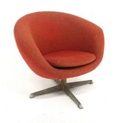 Scandinavian swivel armchair, Sweden, 1960