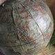 Globe paper map of the discoveries of 1634 edited first part of the 20th