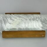 Wall lamp ice glass space age design