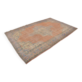 Oushak Turkish Orange Carpet sku 1703