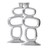 Pair of designer candlesticks by Matthew Hilton