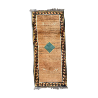 Tapis vintage Persan Gabbeh 84x194 cm