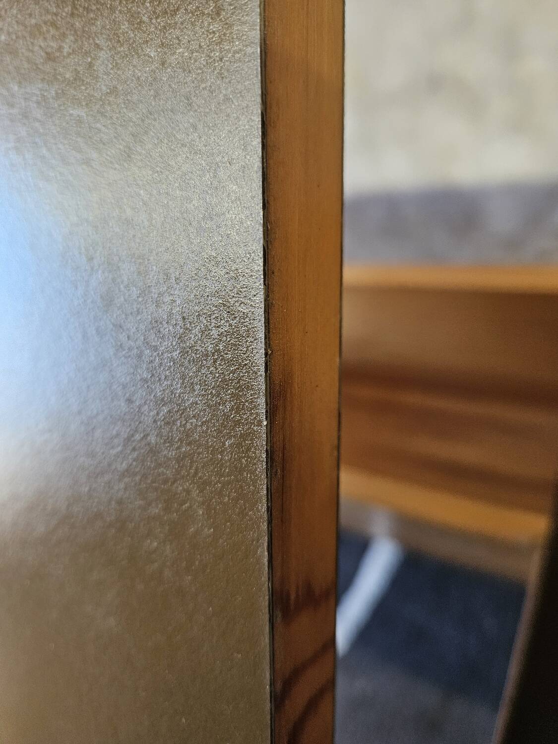 Architec pine desk 1970" suspended