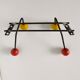 Coat rack 4 patères balls colors 1950