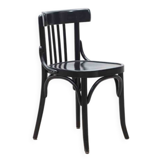 Vintage Baumann style bistro chair black