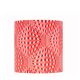 Red Vasarely lampshade